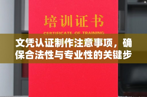 安丘文凭认证制作注意事项，确保合法性与专业性的关键步骤