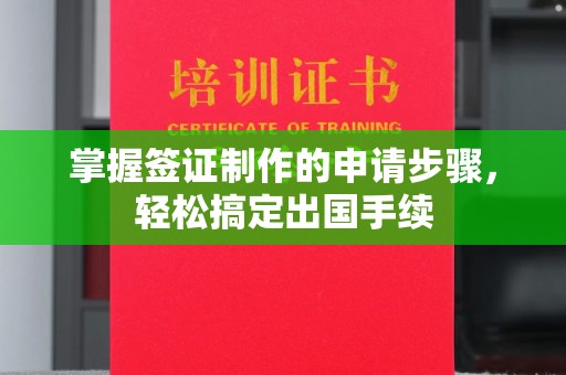 安丘掌握签证制作的申请步骤，轻松搞定出国手续